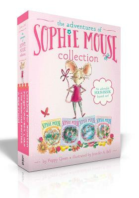 Adventures of Sophie Mouse Collection (Boxed Set): A New Friend; The Emerald Berries; Forget-Me-Not Lake; Looking for Winston, The Cheap