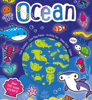 Glow-In-The-Dark Ocean Sticker Activity Book Fashion