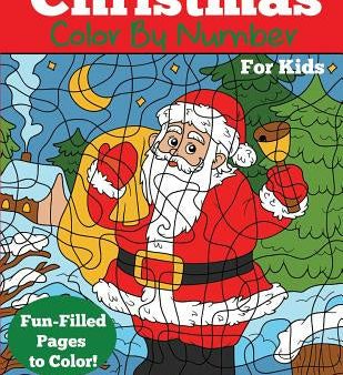 Christmas Color by Number for Kids Supply