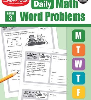 Daily Word Problems Math, Grade 3 Teacher Edition Hot on Sale