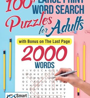 100+ Large Print Word Search Puzzles for Adults: with Bonus on The Last Page For Discount