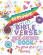 Be Inspired - Bible Verse Coloring Book for Girls and Women: Scriptures and Unique Designs Created to Motivate and Inspire Fashion